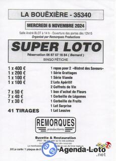 Photo du loto Super loto animé par animloto35(bernard)