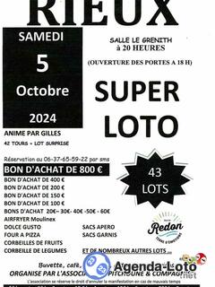 Photo du loto SUPER LOTO 'animé par Gilles'