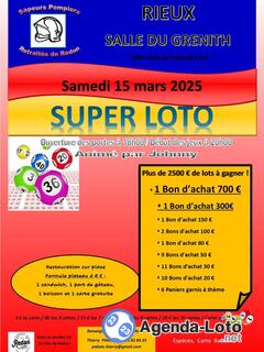 Photo du loto Super loto animé par JOHNNY