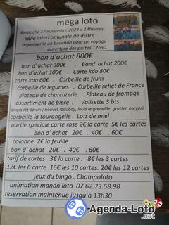 Photo du loto Super loto ANIME par Manon loto