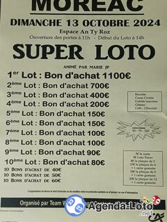 Photo du loto Super loto animé par Marie et jp