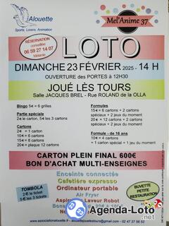 Photo du loto Super loto animé par melanie