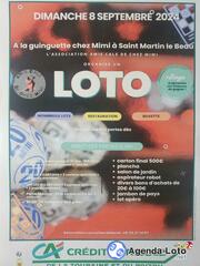 Photo du loto Super loto animé par melanie finale a 500 euros