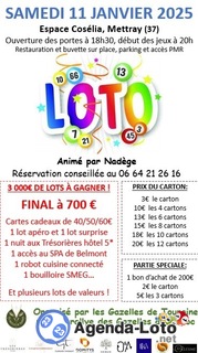 Photo du loto Super loto animé par nadege