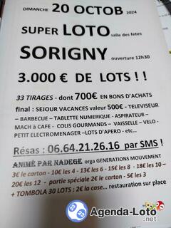 Photo du loto super loto anime par nadege