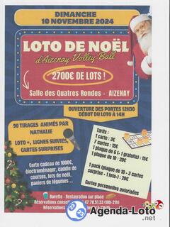 Photo du loto super loto animé par Nathalie 90 TIRAGES