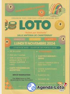 Photo du loto super loto animé par Nathalie 90 TIRAGES