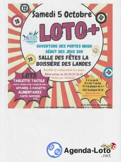 Photo du loto super loto animé par Nathalie 90 TIRAGES