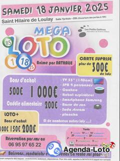 Photo du loto super loto animé par Nathalie 90 TIRAGES