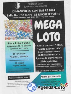 Photo du loto super loto animé par Nathalie 90 TIRAGES