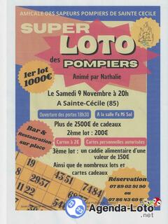 Photo du loto super loto animé par Nathalie 90 TIRAGES