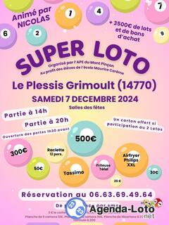 Photo du loto Super Loto animé par Nicolas