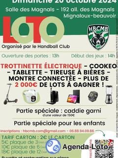 Photo du loto Super Loto annuel du HBCMB