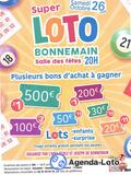 Photo Super loto APEL école St Joseph Bonnemain avec JCO à Bonnemain