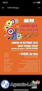 Photo du loto Super loto de APEL St Stanislas de St renan préparé par Luc