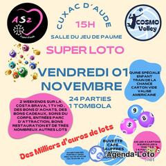 Photo du loto Super loto d'As2Coeur Cuxac et de Cosmo Volley