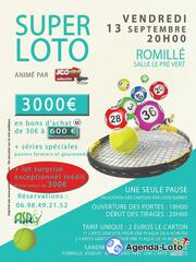 Photo du loto Super loto ASR Tennis de Romillé avec JCO