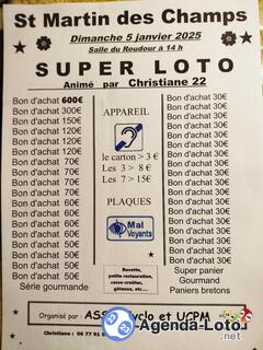 Photo du loto Super Loto ASSM Cyclo - UCPM