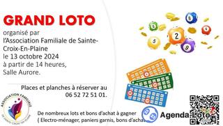 Photo du loto Super loto- association familiale de sainte-croix-en-plaine