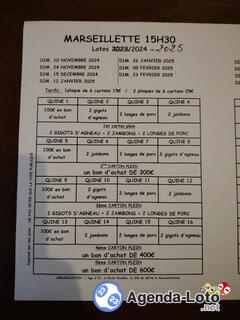 Photo du loto Super loto des associations