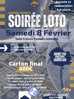 Photo du loto Super loto basket amboise anime par philippe animation