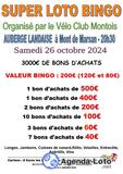 Super loto bingo du velo club montois