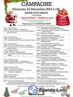 Photo du loto Super Loto-Bingo Spécial Noël