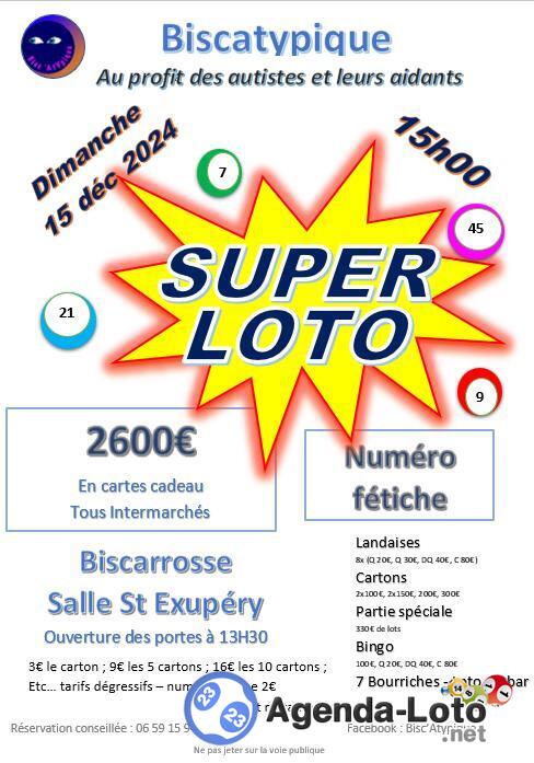 Super loto Bisc'Atypique