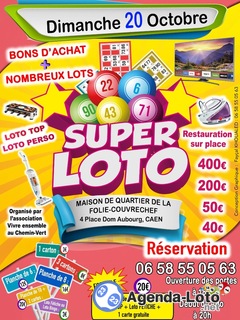 Photo du loto Super Loto bons d'achat Leclerc plus Nombreux Lots