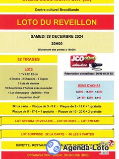 Photo du loto Super Loto de Bréal on Bouge avec JCO