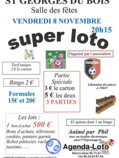 Photo du loto super loto Canton Aunis football