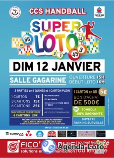 Photo du loto Super loto ccs handball port de bouc