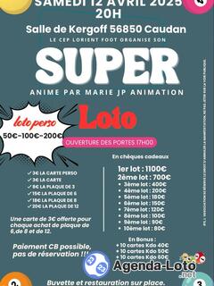 Photo du loto Super loto cep football Lorient