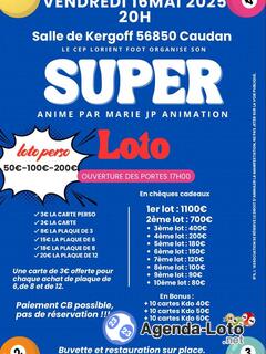 Photo du loto Super loto cep Lorient Football