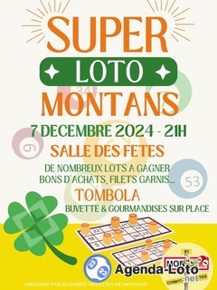 Photo du loto Super LOTO comité des fêtes