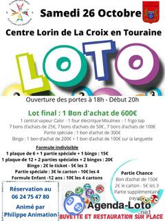 Photo du loto Super loto comite des fetes anime par philippe animation