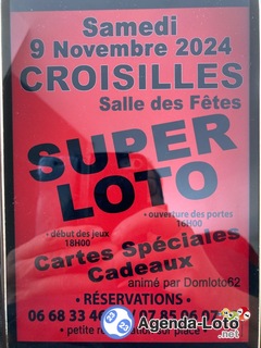 Photo du loto super loto à croisilles