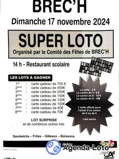 Photo du loto SUPER LOTO dimanche 17 novembre