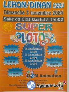 Photo du loto Super Loto Dinan Natation animé: Dom Animation