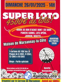 Photo du loto Super Loto du Carreau de Marsannay