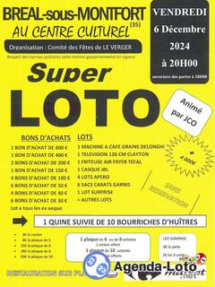 Photo du loto Super loto du CDF du Verger à Bréal avec JCO