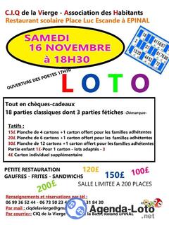 Photo du loto Super Loto du CIQ de la Vierge et Association des Habitants