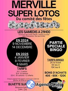 Photo du loto Super Loto du Comité des fêtes