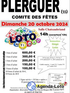 Photo du loto Super loto du Comité des fêtes anim Gégé loto