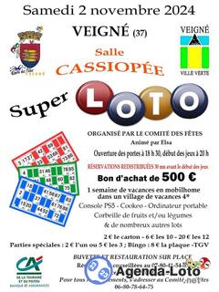 Photo du loto Super loto du comité des fetes animé par Elsa