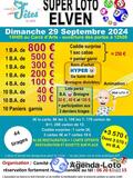 Super loto du Comité des Fêtes d'Elven anim Gégé loto