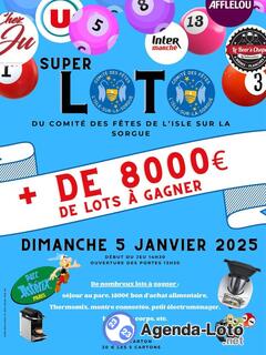 Photo du loto Super loto du comite des fetes de l'isle sur la sorgue