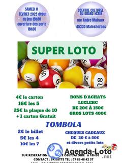 Photo du loto Super loto du comite de jumelage bruck-malesherbes