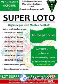 Photo du loto Super Loto du CS Montoir Football