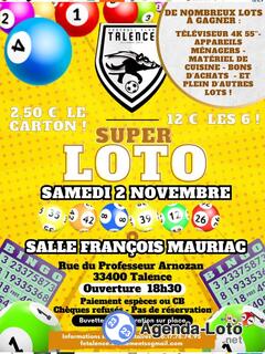 Photo du loto Super loto du FC Talence